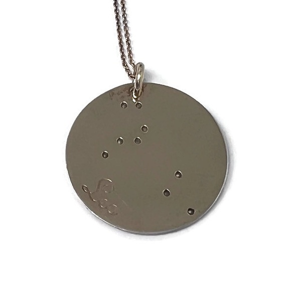 ✨NWT✨Leo Zodiac Constellation Gold Over Sterling 925 Pendant Necklace - Picture 5 of 6